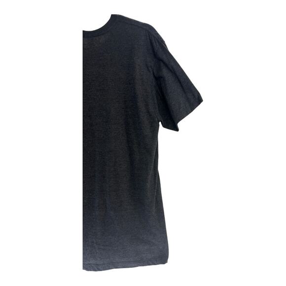 DILLIGAF Skull Graphic T-Shirt Men’s Large Gray Biker Casual Tee Vintage Style - Picture 8 of 8